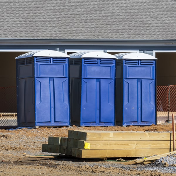 how do you ensure the porta potties are secure and safe from vandalism during an event in Forestbrook